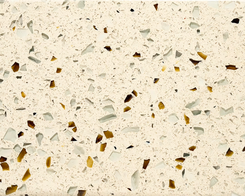 Mocha Curava Recyled Glass Slab